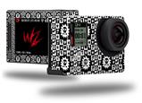 Gothic Punk Pattern - Decal Style Skin fits GoPro Hero 4 Silver Camera (GOPRO SOLD SEPARATELY)