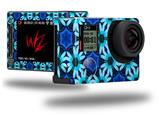Daisies Blue - Decal Style Skin fits GoPro Hero 4 Silver Camera (GOPRO SOLD SEPARATELY)