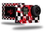 Checkerboard Splatter - Decal Style Skin fits GoPro Hero 4 Silver Camera (GOPRO SOLD SEPARATELY)
