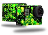 Skull Camouflage - Decal Style Skin fits GoPro Hero 4 Black Camera (GOPRO SOLD SEPARATELY)