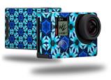 Daisies Blue - Decal Style Skin fits GoPro Hero 4 Black Camera (GOPRO SOLD SEPARATELY)