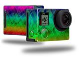 Rainbow Butterflies - Decal Style Skin fits GoPro Hero 4 Black Camera (GOPRO SOLD SEPARATELY)