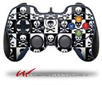 Skull Checkerboard - Decal Style Skin fits Logitech F310 Gamepad Controller (CONTROLLER SOLD SEPARATELY)