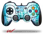Electro Graffiti Blue - Decal Style Skin fits Logitech F310 Gamepad Controller (CONTROLLER SOLD SEPARATELY)