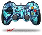 Scene Kid Sketches Blue - Decal Style Skin fits Logitech F310 Gamepad Controller (CONTROLLER SOLD SEPARATELY)