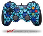 Daisies Blue - Decal Style Skin fits Logitech F310 Gamepad Controller (CONTROLLER SOLD SEPARATELY)