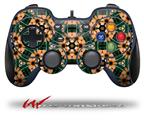 Floral Pattern Orange - Decal Style Skin fits Logitech F310 Gamepad Controller (CONTROLLER SOLD SEPARATELY)