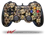 Leave Pattern 1 Brown - Decal Style Skin fits Logitech F310 Gamepad Controller (CONTROLLER SOLD SEPARATELY)