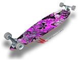 Butterfly Graffiti Pink - Decal Style Vinyl Wrap Skin fits Longboard Skateboards up to 10"x42" (LONGBOARD NOT INCLUDED)