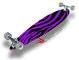 Zebra Purple - Decal Style Vinyl Wrap Skin fits Longboard Skateboards up to 10"x42" (LONGBOARD NOT INCLUDED)