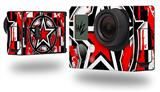 Star Checker Splatter - Decal Style Skin fits GoPro Hero 3+ Camera (GOPRO NOT INCLUDED)