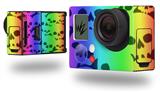 Rainbow Skull Collection - Decal Style Skin fits GoPro Hero 3+ Camera (GOPRO NOT INCLUDED)