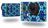 Daisies Blue - Decal Style Skin fits GoPro Hero 3+ Camera (GOPRO NOT INCLUDED)