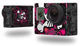 Girly Skull Bones - Decal Style Skin fits GoPro Hero 3+ Camera (GOPRO NOT INCLUDED)