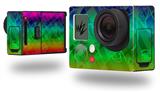 Rainbow Butterflies - Decal Style Skin fits GoPro Hero 3+ Camera (GOPRO NOT INCLUDED)