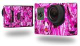 Pink Plaid Graffiti - Decal Style Skin fits GoPro Hero 3+ Camera (GOPRO NOT INCLUDED)