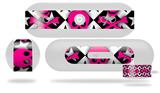 Decal Style Wrap Skin fits Beats Pill Plus Pink Skulls and Stars (BEATS PILL NOT INCLUDED)