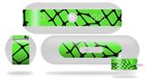 Decal Style Wrap Skin fits Beats Pill Plus Ripped Fishnets Green (BEATS PILL NOT INCLUDED)