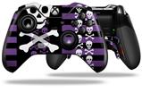 Skulls and Stripes 6 - Decal Style Skin fits Microsoft XBOX One ELITE Wireless Controller