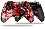 Red Graffiti - Decal Style Skin fits Microsoft XBOX One ELITE Wireless Controller