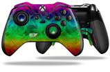 Rainbow Butterflies - Decal Style Skin fits Microsoft XBOX One ELITE Wireless Controller