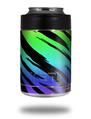 Skin Decal Wrap for Yeti Colster, Ozark Trail and RTIC Can Coolers - Tiger Rainbow (COOLER NOT INCLUDED)