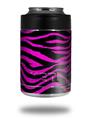 Skin Decal Wrap for Yeti Colster, Ozark Trail and RTIC Can Coolers - Pink Zebra (COOLER NOT INCLUDED)