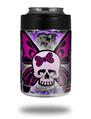 Skin Decal Wrap for Yeti Colster, Ozark Trail and RTIC Can Coolers - Butterfly Skull (COOLER NOT INCLUDED)