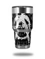 Skin Decal Wrap for Yeti Tumbler Rambler 30 oz Anarchy (TUMBLER NOT INCLUDED)
