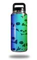 WraptorSkinz Skin Decal Wrap for Yeti Rambler Bottle 36oz Rainbow Skull Collection  (YETI NOT INCLUDED)