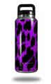 WraptorSkinz Skin Decal Wrap for Yeti Rambler Bottle 36oz Purple Leopard  (YETI NOT INCLUDED)