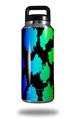 WraptorSkinz Skin Decal Wrap for Yeti Rambler Bottle 36oz Rainbow Leopard  (YETI NOT INCLUDED)