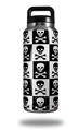 WraptorSkinz Skin Decal Wrap for Yeti Rambler Bottle 36oz Skull Checkerboard  (YETI NOT INCLUDED)