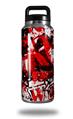WraptorSkinz Skin Decal Wrap for Yeti Rambler Bottle 36oz Red Graffiti  (YETI NOT INCLUDED)