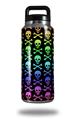 WraptorSkinz Skin Decal Wrap for Yeti Rambler Bottle 36oz Skull and Crossbones Rainbow  (YETI NOT INCLUDED)