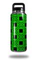 WraptorSkinz Skin Decal Wrap for Yeti Rambler Bottle 36oz Criss Cross Green  (YETI NOT INCLUDED)