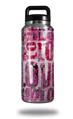 WraptorSkinz Skin Decal Wrap for Yeti Rambler Bottle 36oz Grunge Love  (YETI NOT INCLUDED)