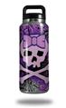 WraptorSkinz Skin Decal Wrap for Yeti Rambler Bottle 36oz Purple Girly Skull  (YETI NOT INCLUDED)