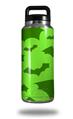 WraptorSkinz Skin Decal Wrap for Yeti Rambler Bottle 36oz Deathrock Bats Green  (YETI NOT INCLUDED)