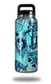 WraptorSkinz Skin Decal Wrap for Yeti Rambler Bottle 36oz Scene Kid Sketches Blue  (YETI NOT INCLUDED)