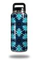 WraptorSkinz Skin Decal Wrap for Yeti Rambler Bottle 36oz Abstract Floral Blue  (YETI NOT INCLUDED)