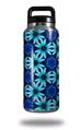 WraptorSkinz Skin Decal Wrap for Yeti Rambler Bottle 36oz Daisies Blue  (YETI NOT INCLUDED)