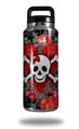 WraptorSkinz Skin Decal Wrap for Yeti Rambler Bottle 36oz Emo Skull Bones  (YETI NOT INCLUDED)