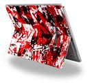 Red Graffiti - Decal Style Vinyl Skin (fits Microsoft Surface Pro 4)