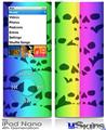 iPod Nano 4G Skin - Rainbow Skull Collection