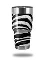 WraptorSkinz Skin Wrap compatible with RTIC 30oz ORIGINAL 2017 AND OLDER Tumblers Zebra (TUMBLER NOT INCLUDED)