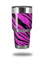 WraptorSkinz Skin Wrap compatible with RTIC 30oz ORIGINAL 2017 AND OLDER Tumblers Pink Tiger (TUMBLER NOT INCLUDED)