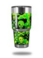 WraptorSkinz Skin Wrap compatible with RTIC 30oz ORIGINAL 2017 AND OLDER Tumblers Skull Camouflage (TUMBLER NOT INCLUDED)
