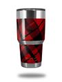 WraptorSkinz Skin Wrap compatible with RTIC 30oz ORIGINAL 2017 AND OLDER Tumblers Red Plaid (TUMBLER NOT INCLUDED)