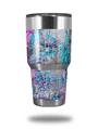 WraptorSkinz Skin Wrap compatible with RTIC 30oz ORIGINAL 2017 AND OLDER Tumblers Graffiti Splatter (TUMBLER NOT INCLUDED)